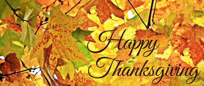 Happy Thanksgiving Banner